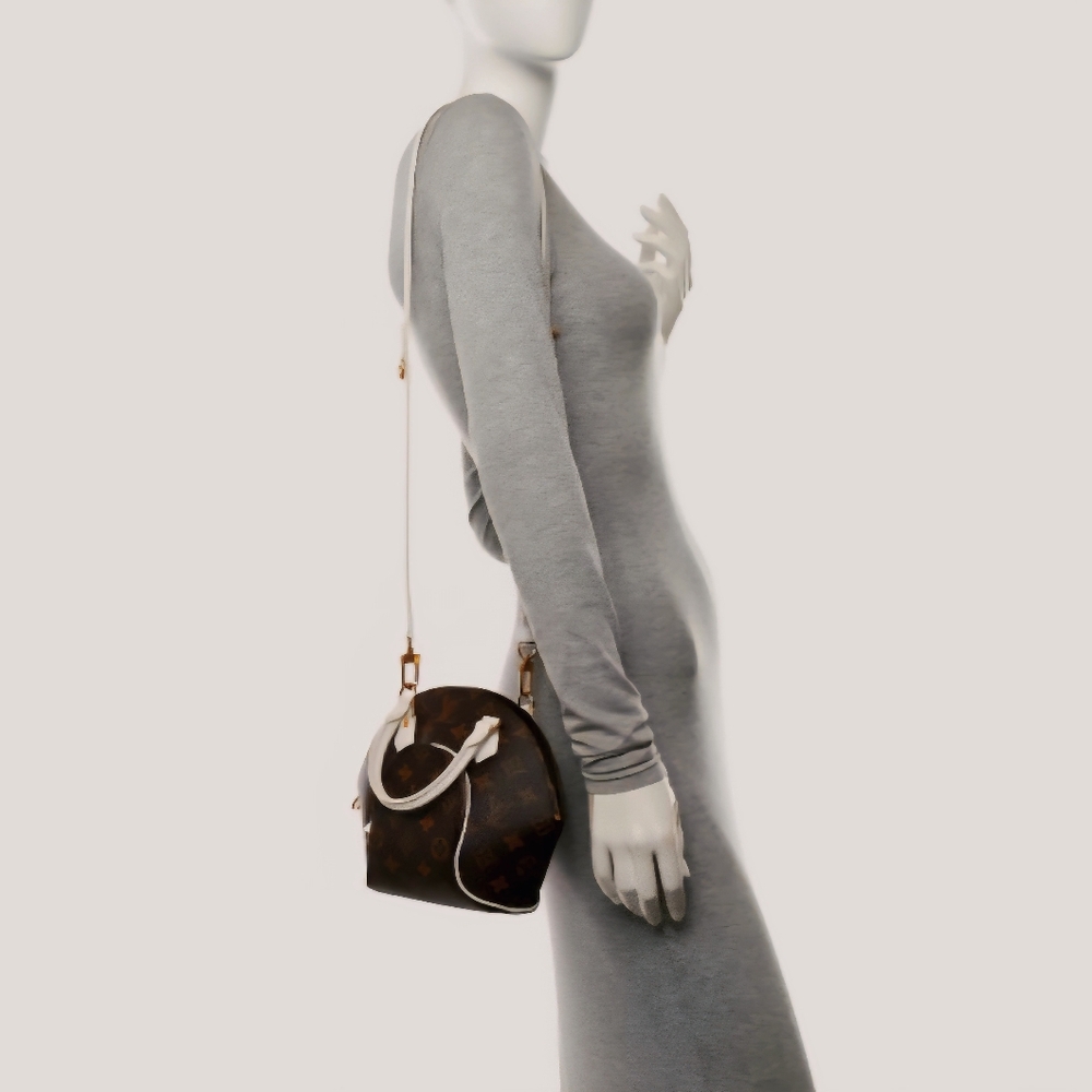 Louis Vuitton Monogram LV Match Ellipse BB White - Microchipped - Picture 9 of 14